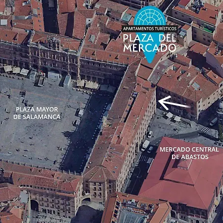 Atico Plaza Mercado 4,5 Apartmán Salamanka